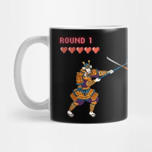 Pixel samurai fight game Mug